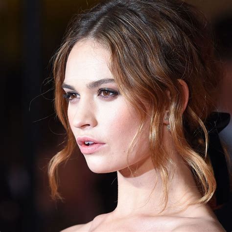 lyli james burberry|Lily James on Being the Face of Burberry, Her Long Love of.